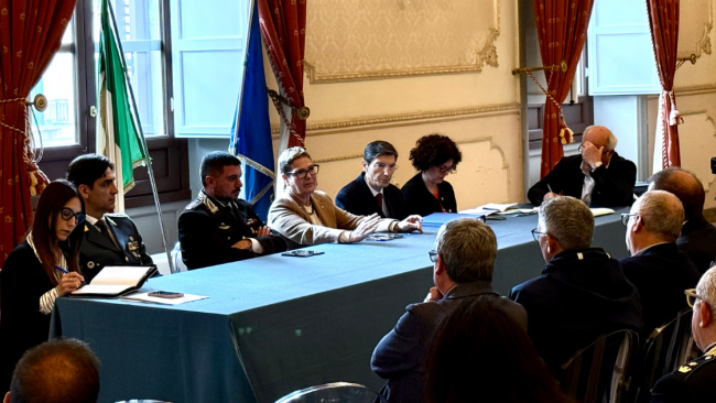 Riunione in Prefettura sulla questione sicurezza durante le festività pasquali
