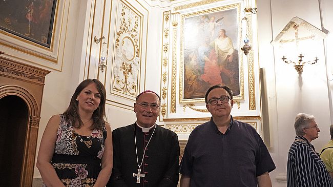 Mazara, restaurata la tela di Velasco con 