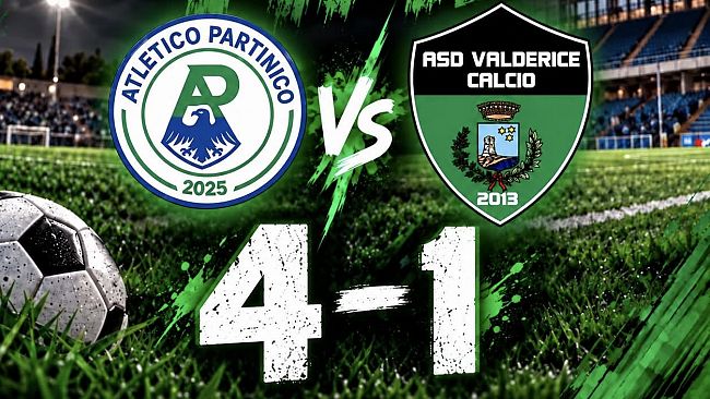 Calcio promozione: Valderice ko in trasferta, l’Atletico Partinico vince 4-1