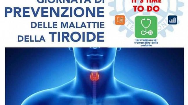 Partanna: giornata di prevenzione delle malattie della Tiroide