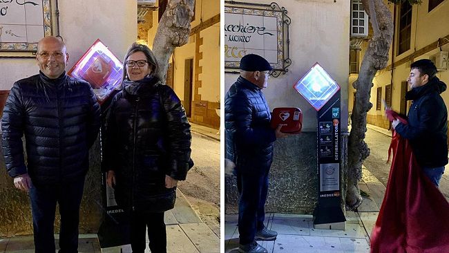 San Vito Lo Capo, donato un defibrillatore alla città