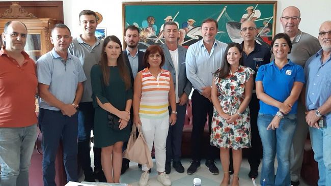 Una delegazione istituzionale dell’Albania all’AMP Isole Egadi per conoscerne i progetti gestionali