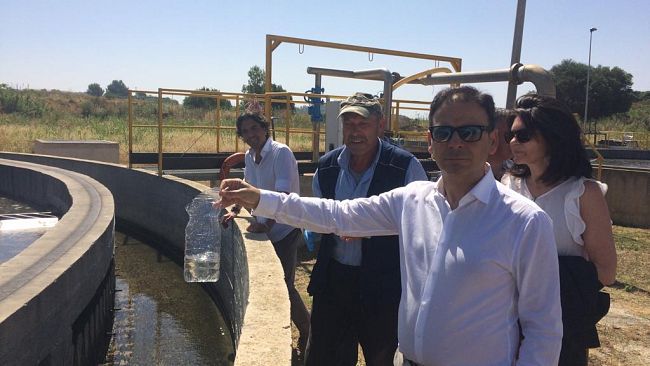 Mazara, sopralluogo del Sindaco agli impianti di depurazione. Novità in arrivo…