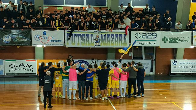 Futsal Mazara, contro Gear Piazza Armerina prima storica vittoria (7-5) in casa in serie A2
