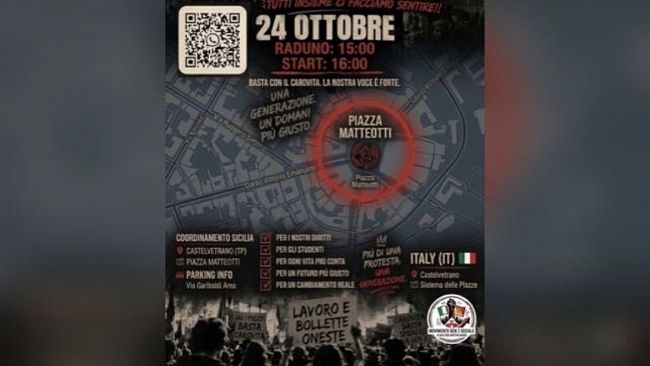 Nessuna violenza, sara'una piazza pacifica
