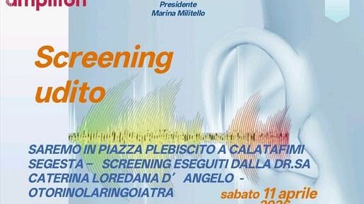 Calatafimi, screening gratuito dell'udito in piazza