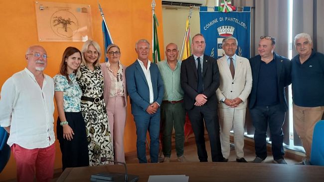 Pantelleria, visita delegazione di Forza Italia guidata dal segretario provinciale Toni Scilla