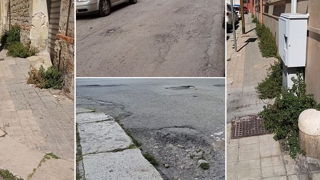 ​Trapani. Cresce il degrado lungo la via Alcamo