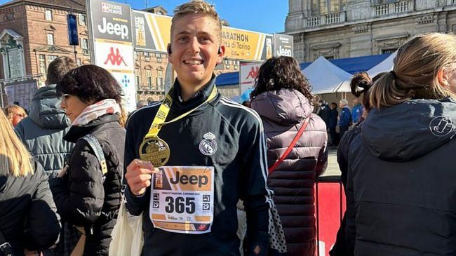 Grande prestazione del pantesco Dario Ferrante alla maratona di Torino