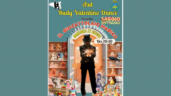 Mazara, il 22 giugno il saggio di fine anno dell'ASD Rudy Valentino Dance 