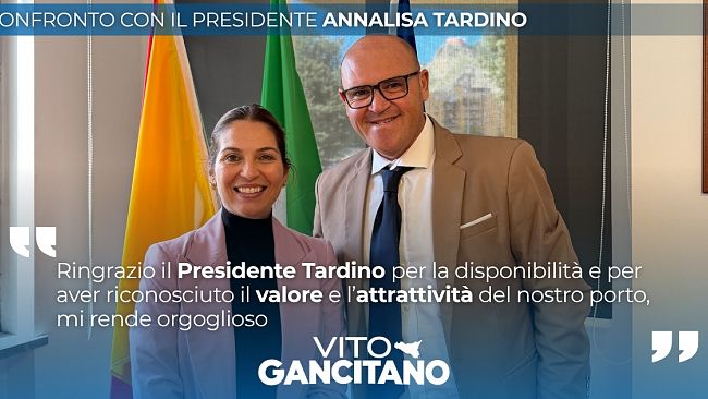 Porto di Mazara, Vito Gancitano incontra l'onorevole Annalisa Tardino per il rilancio