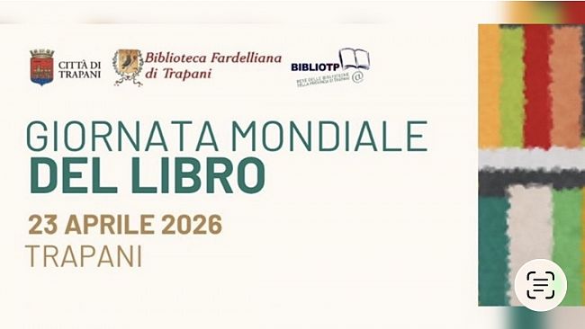 Trapani celebra la Giornata Mondiale del Libro con un programma che unisce lettura, scuola e comunità