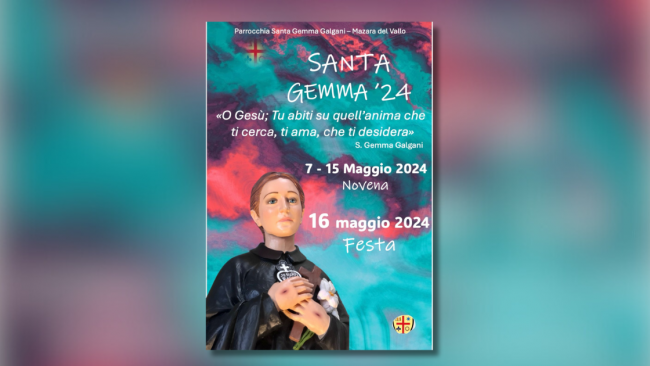 Mazara, da martedì inizieranno i festeggiamenti in onore di Santa Gemma