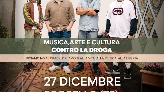 Scopello, musica e testimonianze per dire no a violenza e droghe: maratona “No al crack, sì alla vita”
