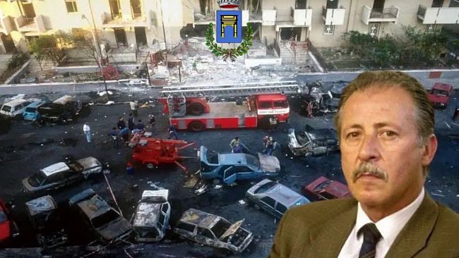 34^ anniversario strage di Via D'Amelio, il Comune di Petrosino rende omaggio a Paolo Borsellino e alla sua scorta 