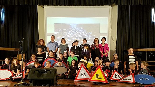 L’educazione stradale va in scena all’ Auditorium  “Ruggero  Settimo”