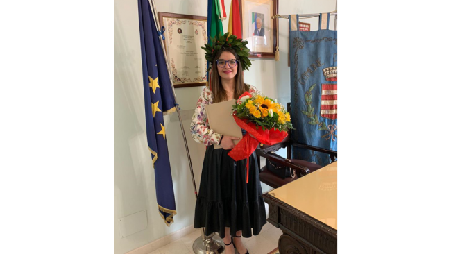 Paceco, Roberta Parrinello la prima laureata in teleconferenza