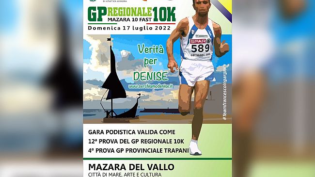 A Mazara il 1^ Trofeo podistico 10 Fast