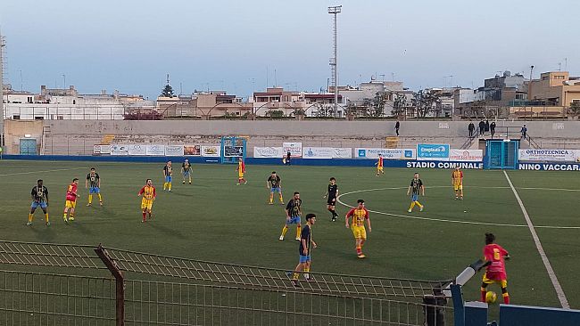 Mazara calcio, vittoria (2-0) in casa nel derby contro il Salemi 