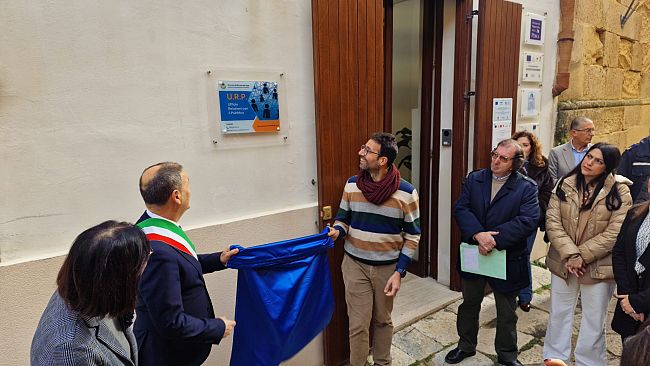 Mazara, inaugurato l'Ufficio Relazioni con il Pubblico: cerimonia di apertura stamani della nuova sede di via Carmine