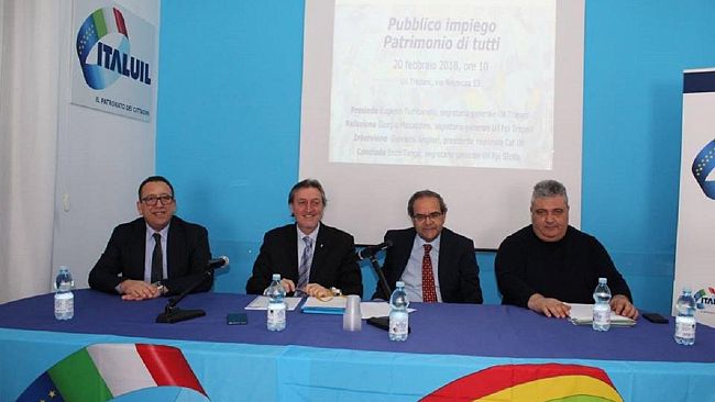 V Congresso Uil Fpl. Giorgio Macaddino confermato segretario generale