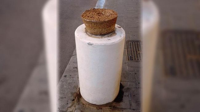 Mazara, rubato vaso in ceramica in corso Umberto I