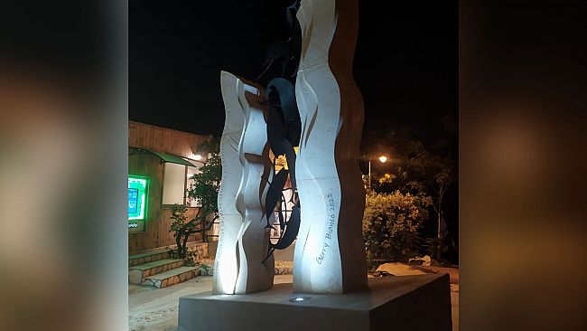 Torretta, inaugurata l'opera Cialoma dì Gerry Bianco