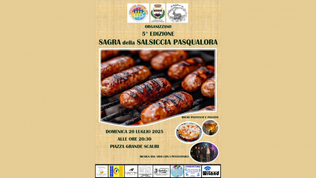 Pantelleria, tutto pronto per la sagra della salsiccia pasquarola