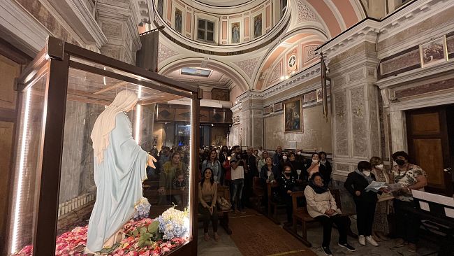 Arriva a Trapani il pellegrinaggio nazionale della statua della Vergine della Medaglia Miracolosa 