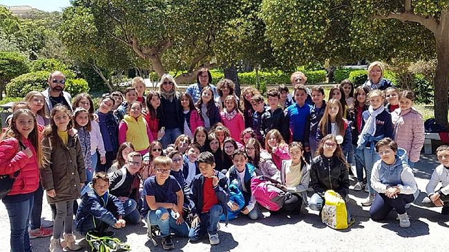 Fondazione Caponnetto, le Giovani Sentinelle della Legalità della Scuola Primaria Ruggero Settimo.