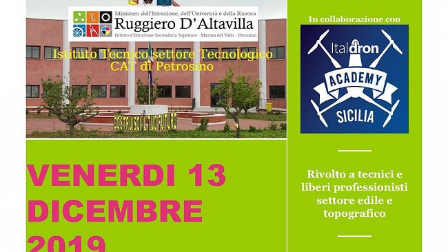 Petrosino: giornata di formazione rivolta ai tecnici e liberi professionisti del settore edile e topografico