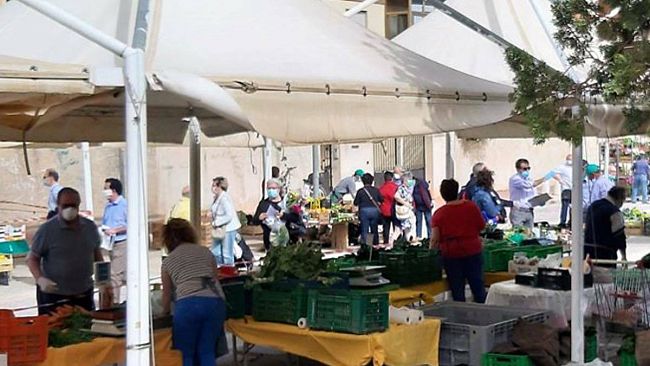 Erice, riaperto il mercato contadino