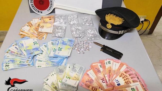 Trapani: mercatino della droga al quartiere San Giuliano. Un arresto dei Carabinieri