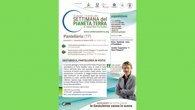 Pantelleria, Settimana del Pianeta Terra: al Museo di Punta Spadillo visite gratuite