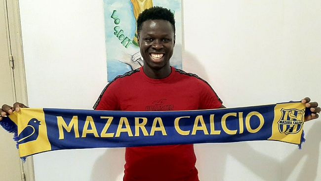 Mazara Calcio, Colpo in entrata, arriva l'esterno Idrissa Camara