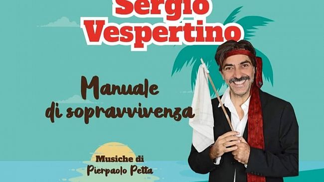 Trapani, al teatro Ariston Sergio Vespertino in 