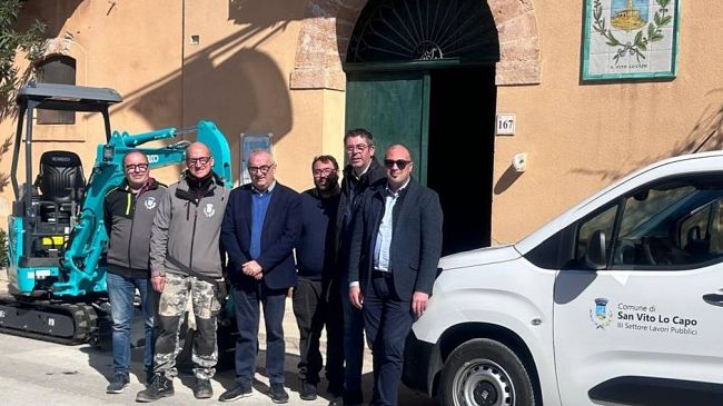 ​A San Vito Lo Capo due nuovi mezzi per la manutenzione