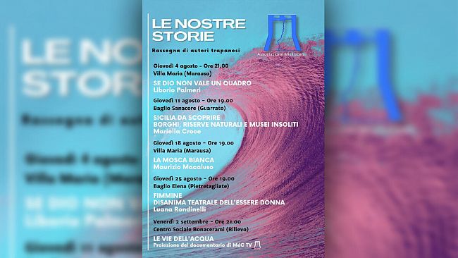 Riparte la rassegna “Le Nostre Storie”
