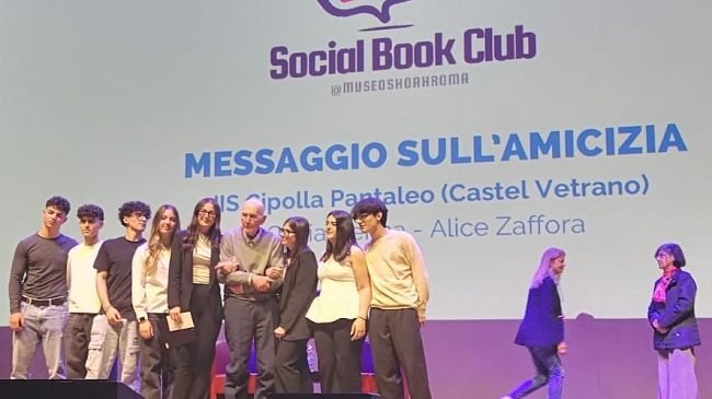 ​I ragazzi del Liceo Scientifico premiati dall’associazione della fondazione Museo della Shoah