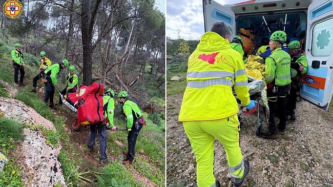 ​Calatafimi Segesta, recuperato escursionista ferito sul Monte Pispisa