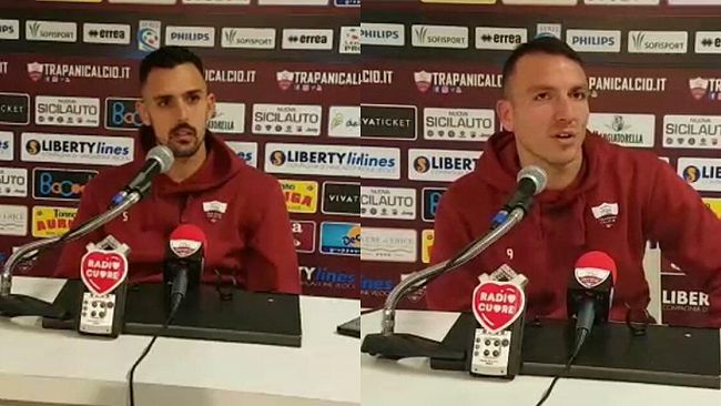 VIDEO – Trapani – Catanzaro, il commento di Evacuo e Taugordeau