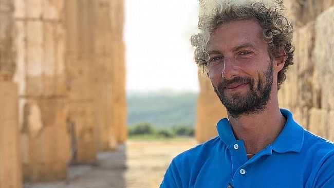 Alessandro D'Avenia incantato dal Parco Archeologico di Selinunte