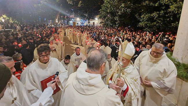Diocesi, apertura anno giubiliare: il messaggio del Vescovo Giurdanella 