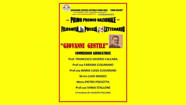 Campobello, il 26 aprile la serata finale del concorso letterario 