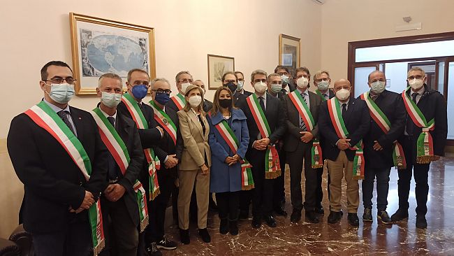 Trapani, i sindaci della provincia ricevuti dal Prefetto Cocuzza