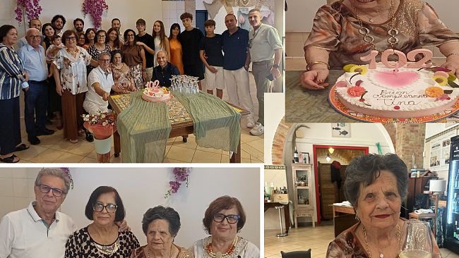 Mazara festeggia Vita Margeri: 102 anni di affetto, memoria e dedizione alla famiglia