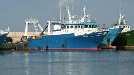 Un ferito lieve a bordo del peschereccio Airone: è un marinaio tunisino