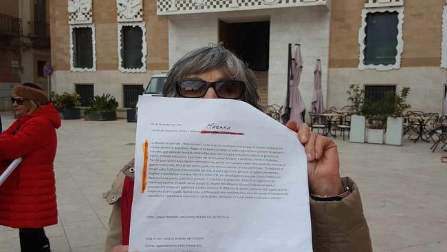 Anche a Mazara l’Italia resiste. Le dichiarazioni dell’attivista Diana Mollica