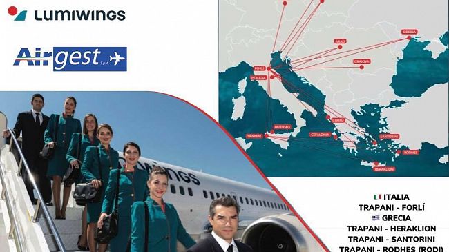 Aeroporto Trapani Birgi, presentazione dei nuovi voli della compagnia aerea Lumiwings