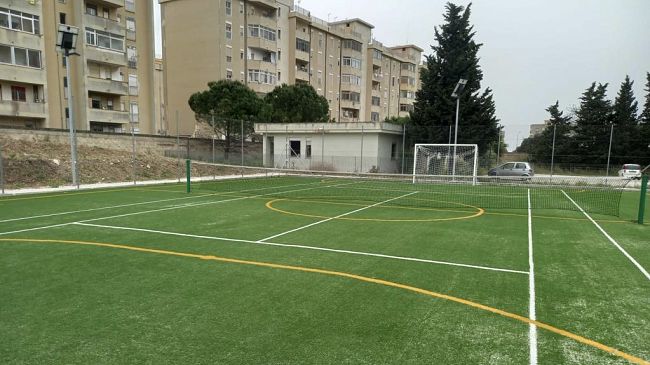 Social housing via Pantelleria, domani la consegna dei campi sportivi